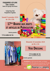 Photo de la bourse aux jouets 17ème bourse au jouets et articles de puériculture