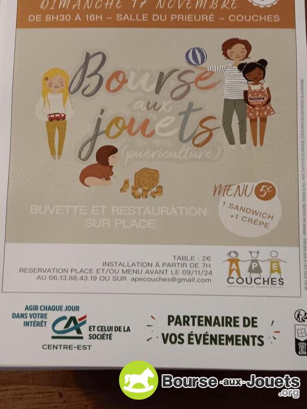 2 eme Bourse aux jouets APE Couches