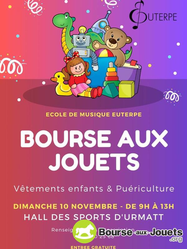 21 ème bourse aux jouets, vêtements et articles de puéricult