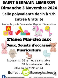 Photo de la bourse aux jouets 21ème Marché aux Jeux et Jouets d'Occasion, Puériculture