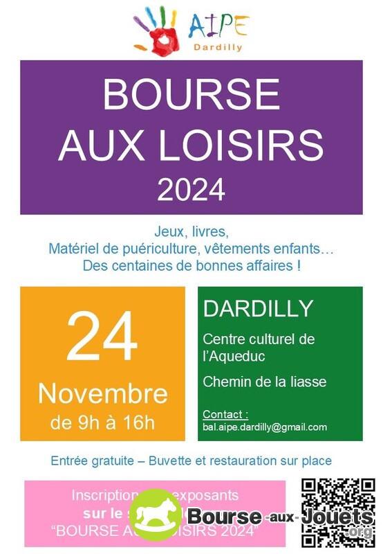 27ème Bourse Aux Loisirs - AIPE Dardilly