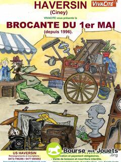 Photo de la bourse aux jouets 28 ème brocante du 1er mai à HAVERSIN