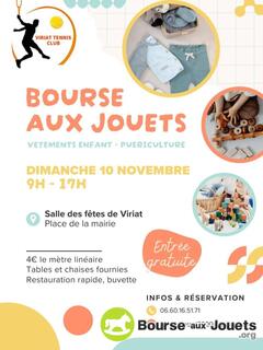 Photo de la bourse aux jouets 2eme Bourse au jouets, puériculture et vêtements enfants du