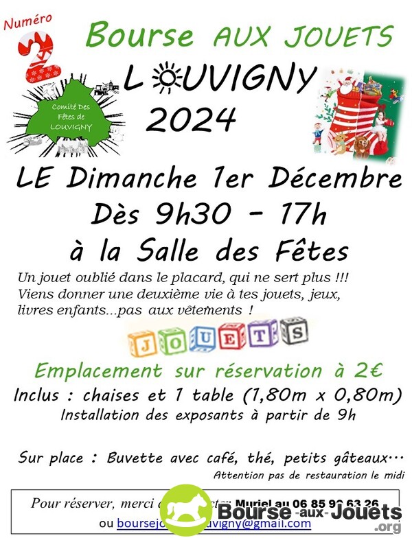 2eme bourse aux jouets de Louvigny