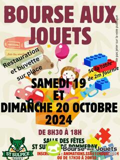 Photo de la bourse aux jouets 2ème bourse aux jouets de saint sulpice basket