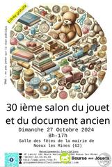 Photo de la bourse aux jouets 30ième Salon du Jouet et du Document ancien