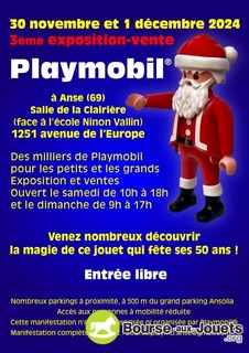 Photo de la bourse aux jouets 3ieme Exposition et bourse Playmobil