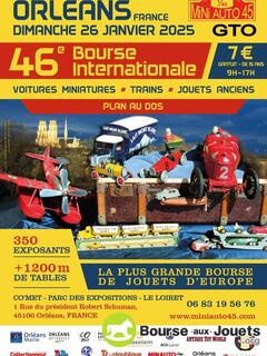 Photo de la bourse aux jouets 46e bourse de voitures miniatures, trains et jouets anciens