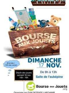 Photo de la bourse aux jouets 8 ème édition bourse aux jouets