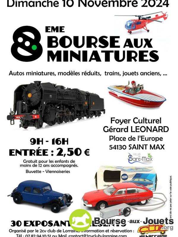 8ème Bourse aux véhicules miniatures