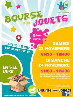 Photo de la bourse aux jouets 9eme bourse aux jouets LE PIN 14