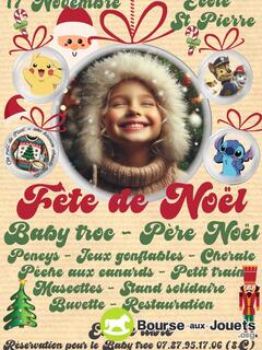 Photo de la bourse aux jouets Baby Troc de la fête de Noël de l'école de St Pierre