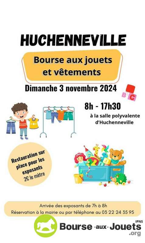 Bourse au jouets et vêtements