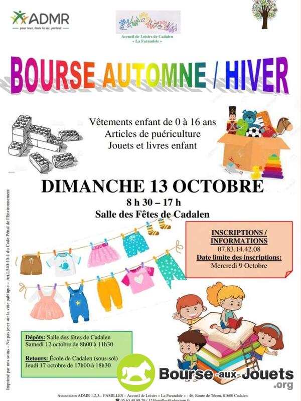 Bourse automne - hiver