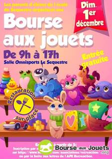 Photo de la bourse aux jouets Bourse aux jouets 2024 - APE Recreaction