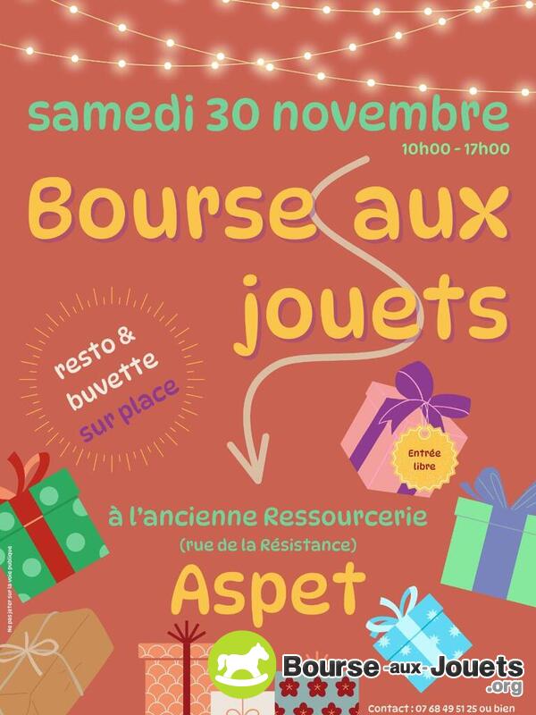 Bourse aux jouets