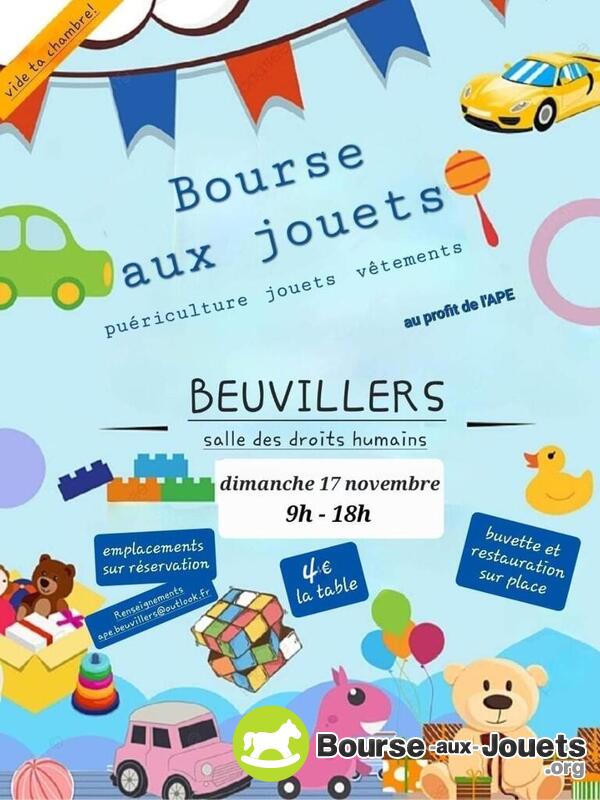 Bourse aux jouets