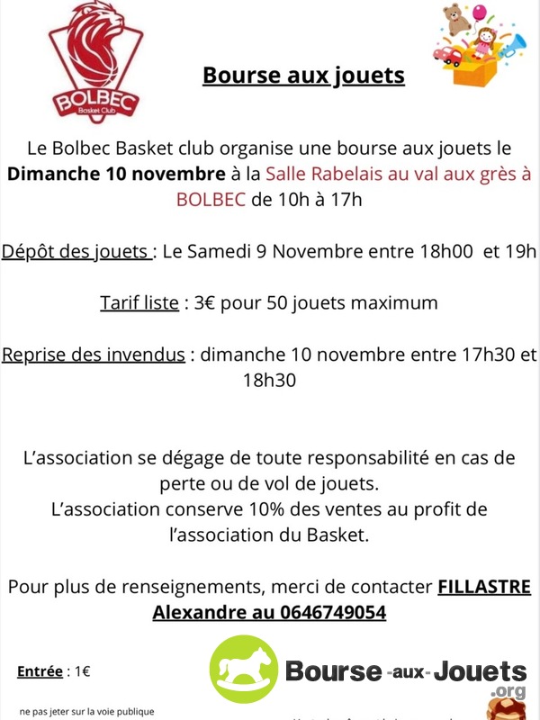 Bourse aux jouets