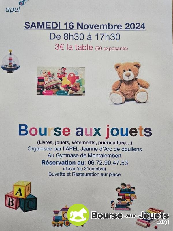 Bourse aux jouets