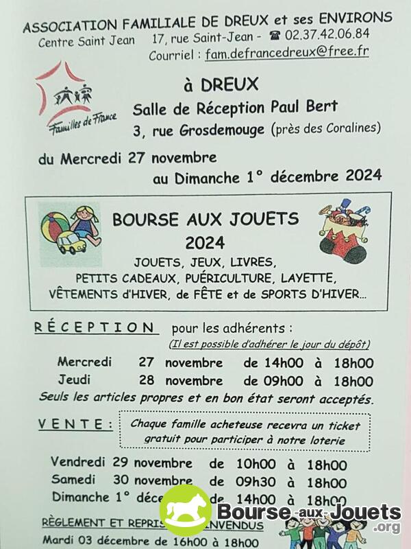 Bourse aux jouets