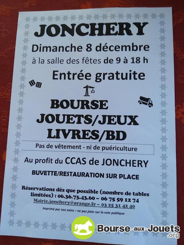 Bourse aux jouets