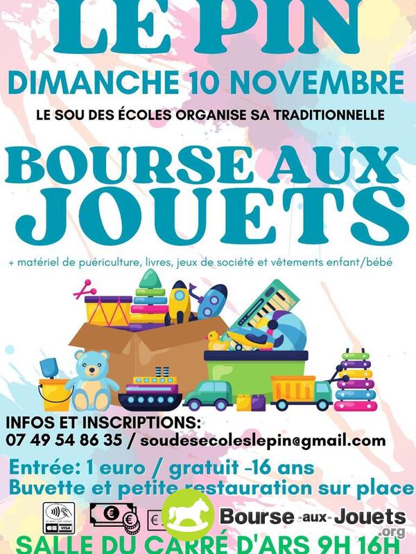 Bourse aux jouets