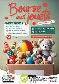 Photo de la bourse aux jouets Bourse aux jouets - Centre d'Animation Argonne