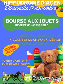 Photo de la bourse aux jouets BOURSE AUX JOUETS - Courses Hippiques