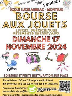 Photo de la bourse aux jouets Bourse aux jouets - Ecole Lucie AUBRAC à MONTEUX