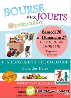 Photo de la bourse aux jouets Bourse aux jouets et article de puériculture