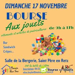 Photo de la bourse aux jouets Bourse aux jouets et articles de puéricluture