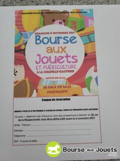 Photo de la bourse aux jouets Bourse aux jouets et articles de puériculture