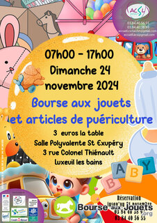 Photo de la bourse aux jouets Bourse aux jouets et articles de puériculture