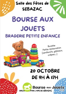 Photo de la bourse aux jouets Bourse aux jouets et Braderie Petite enfance