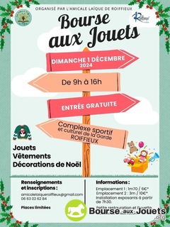 Photo de la bourse aux jouets Bourse aux jouets et déco de Noël