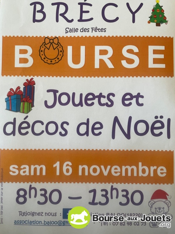 Bourse aux Jouets et Décoration de Noël