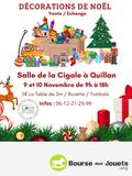 Bourse aux jouets et décorations de Noël