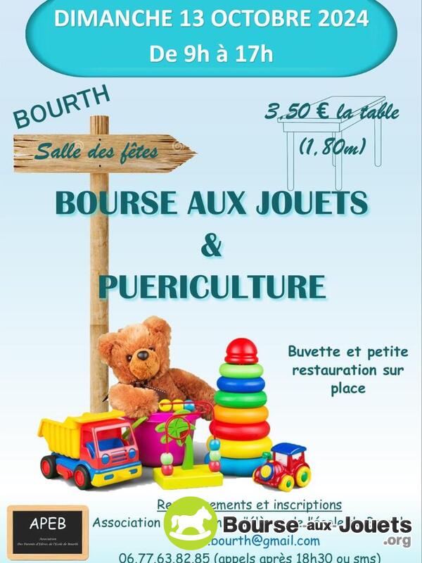 Bourse aux jouets et à la puériculture