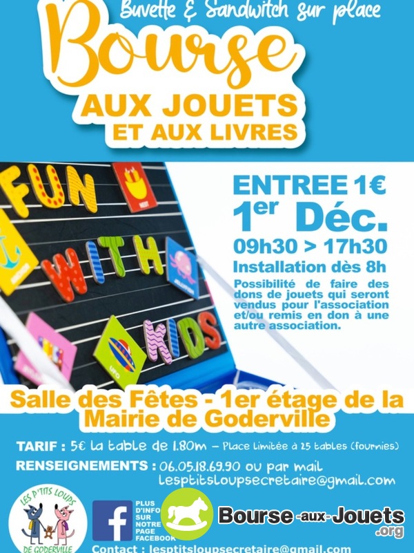 Bourse aux jouets et aux livres