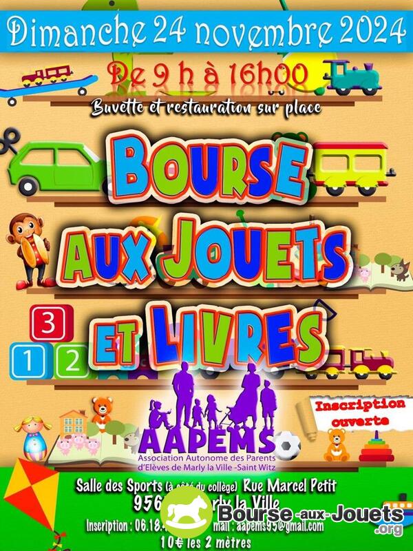 Bourse aux jouets et livres