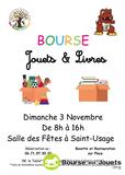 Photo Bourse aux jouets et aux livres à Saint-Usage