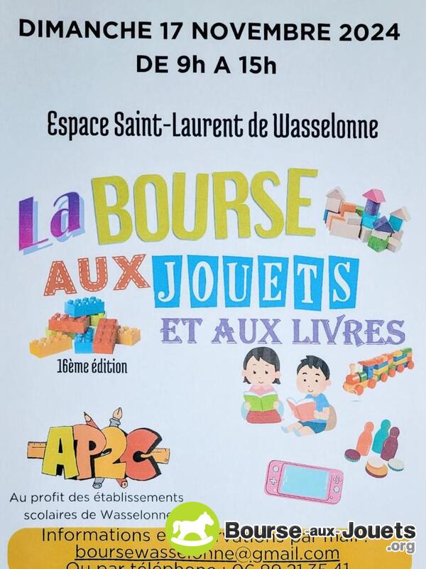 Bourse aux jouets et aux livres