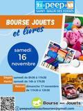 Photo Bourse aux JOUETS et LIVRES ce samedi 16 novembre 2024 à Saint-Maur-des-Fossés