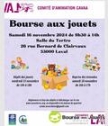 Bourse aux jouets et livres - salle du Tertre - Laval