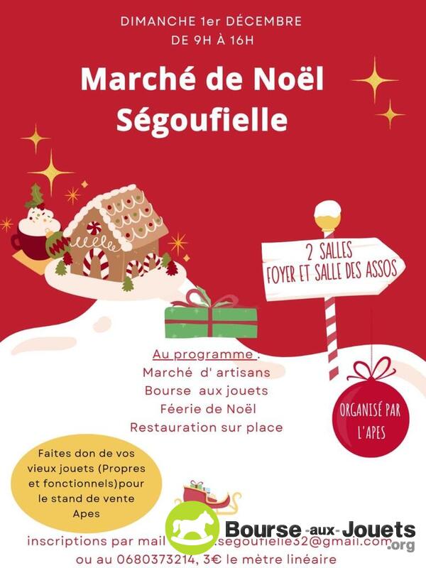 Bourse aux jouets et marché de Noël