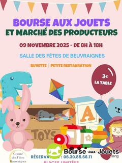 Photo de la bourse aux jouets Bourse aux jouets et marché des producteurs