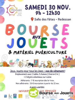 Photo de la bourse aux jouets Bourse aux jouets et matériel de puériculture