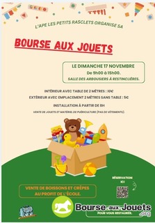 Photo de la bourse aux jouets Bourse aux jouets et matériel de puériculture