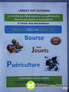 Photo de la bourse aux jouets Bourse aux Jouets et Puériculture 2024 LARGNY SUR AUTOMNE