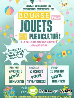 Photo de la bourse aux jouets Bourse aux jouets et puériculture